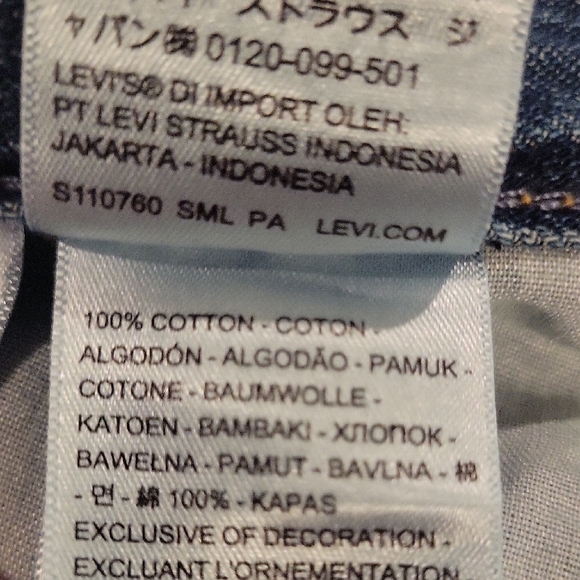 Levis Blue Jeans NWT - Picture 6 of 6